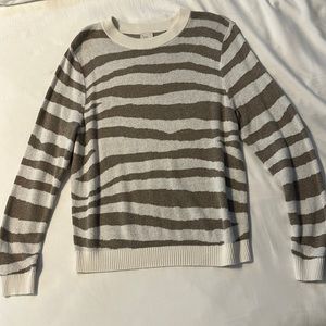 Brown stripes A New Day brand sweater